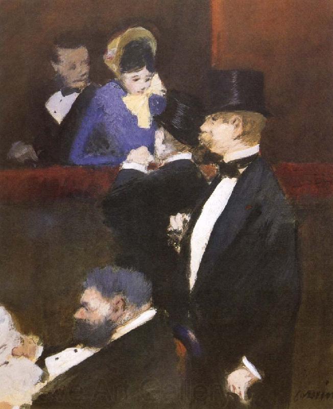 Jean-Louis Forain A Box at the Opea